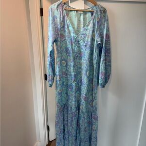 Billabong Pastel Tie-Dye Dress